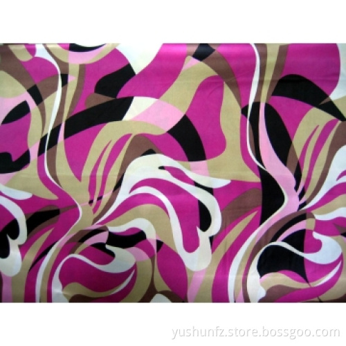 Printed 100% Polyester Pongee Fabric